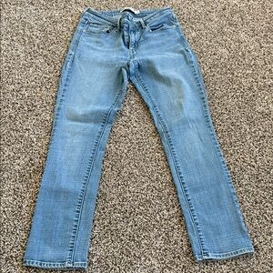 Madewell Light Blue Straight Leg Jeans